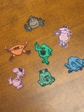 1970s FREAKIES Complete Set of 7 Full Size Magnets / Cereal Premiums Rare
