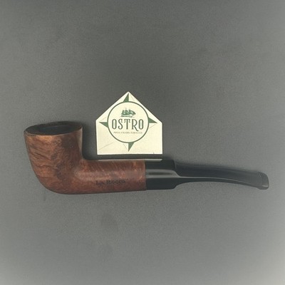 La Rocca, Italy, Smooth 1/4 Bent Dublin, Estate Pipe