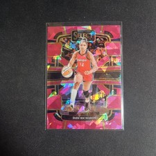 Didi Richards 2024 Panini Select WNBA Pink Cracked Ice Prizm-#59 Mystics     L50