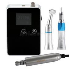 Dental Portable Electric Polishing Micro Motor / Straight Handpiece Contra Angle