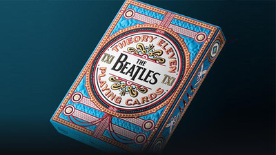 The Beatles (Blue) Playing Cards by theory11 Poker Kartenspiel Blau