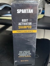 Authentic Spartan Root Activator Shampoo 200ml/6.8 fl oz NEW - Expires 2027