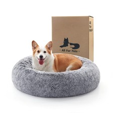 Donut Dog Bed Medium Size Dog, Round Cat Beds for Small Medium Dogs and Cats ...