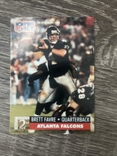 1991 Pro Set - 2nd Round Draft Choice Brett Favre #762 (RC)