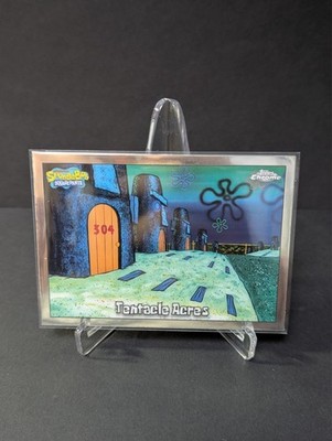 Topps Chrome SpongeBob 25th Anniversary - #106 Tentacle Acres
