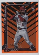 2025 Topps Update Holiday Orange & Black Foil Matthew Lugo #US314 1rv7