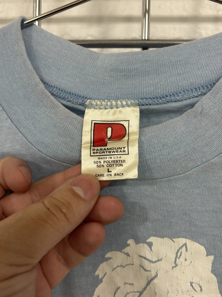 Vtg 90s Horse Oklahoma City Made In USA  T Shirt  Large - Image 4 of 4