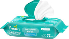 Baby Wipes, Complete Clean Baby Fresh Scented Wipe, Gently Cleans Head to Toe...