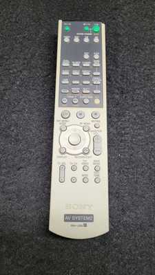 Authentic OEM Sony RM-U66 AV System 2 Home Theater Receiver Remote Control Unit