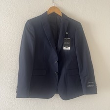 Lauren Ralph Lauren Blazer Kid's 12H Husky Navy Blue Sports Coat Boys