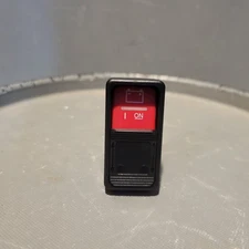 Carling Technologies Rocker Switch, 15A, 24V, V8B1, 2441 R, 990346240