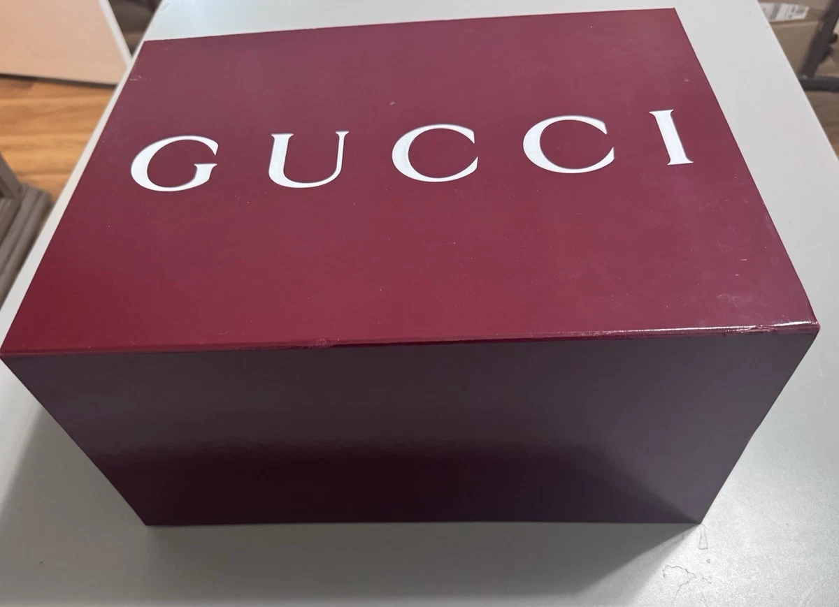 GUCCI バーガンディ ギフトボックス 大 GUCCI バーガンディ ギフトボックス 特大 インテリア - メルカリ