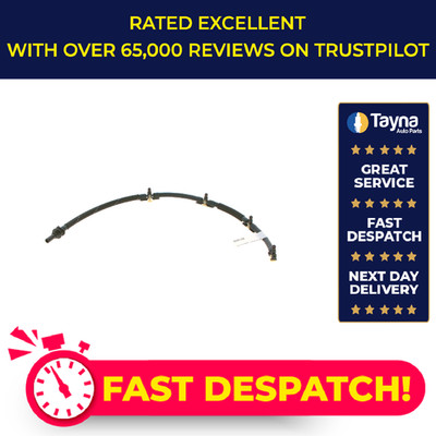 Fuel Return Pipe fits CITROEN DISPATCH 1.6D 16 to 19 Bosch 9823897880 Quality