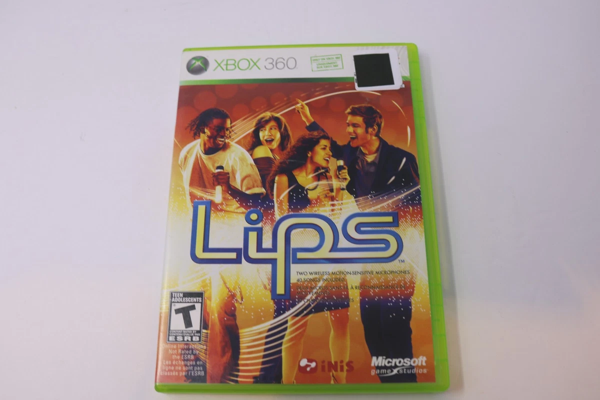 Lips Number 1's + Micros sur XBOX360, tous les jeux vidéo