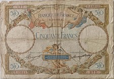 50 Francs Luc Olivier Merson - Type 1927 Modifié - TB