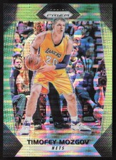 2017-18 Panini Prizm Prizms Green Pulsar /25 Timofey Mozgov #156