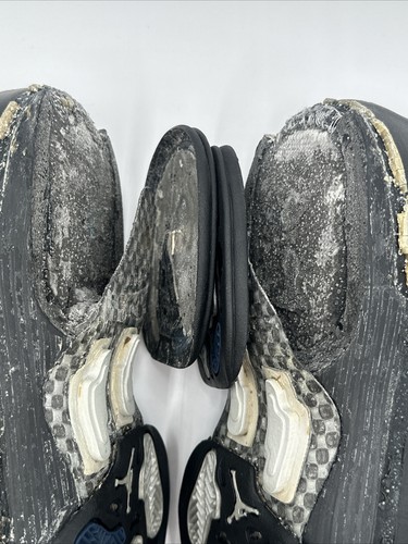 Air Jordan 17 OG Low Negro Cromo 2002 Talla 8.5 Totalmente Nuevo 303891-004 - Imagen 5 de 22