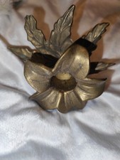 Messing Kerzenständer Vintage Kerzenleuchter Alt Antik