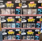 Star Wars Funko Pop Mini Lot Of 6. Han Solo, Luke Skywalker, Obi Wan
