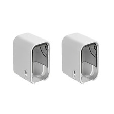 2PCS Toothbrush Holder Flip-Top Wall Mounted Toothbrush Rack Dustproof Toothbrus