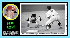 Pete Rose Custom Made Art Card Cincinnati Reds 1971 Greatest Style