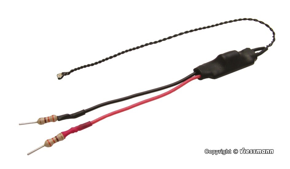 Module électronique pour modélisme ferroviaire avec éclair et feu clignotant - 4