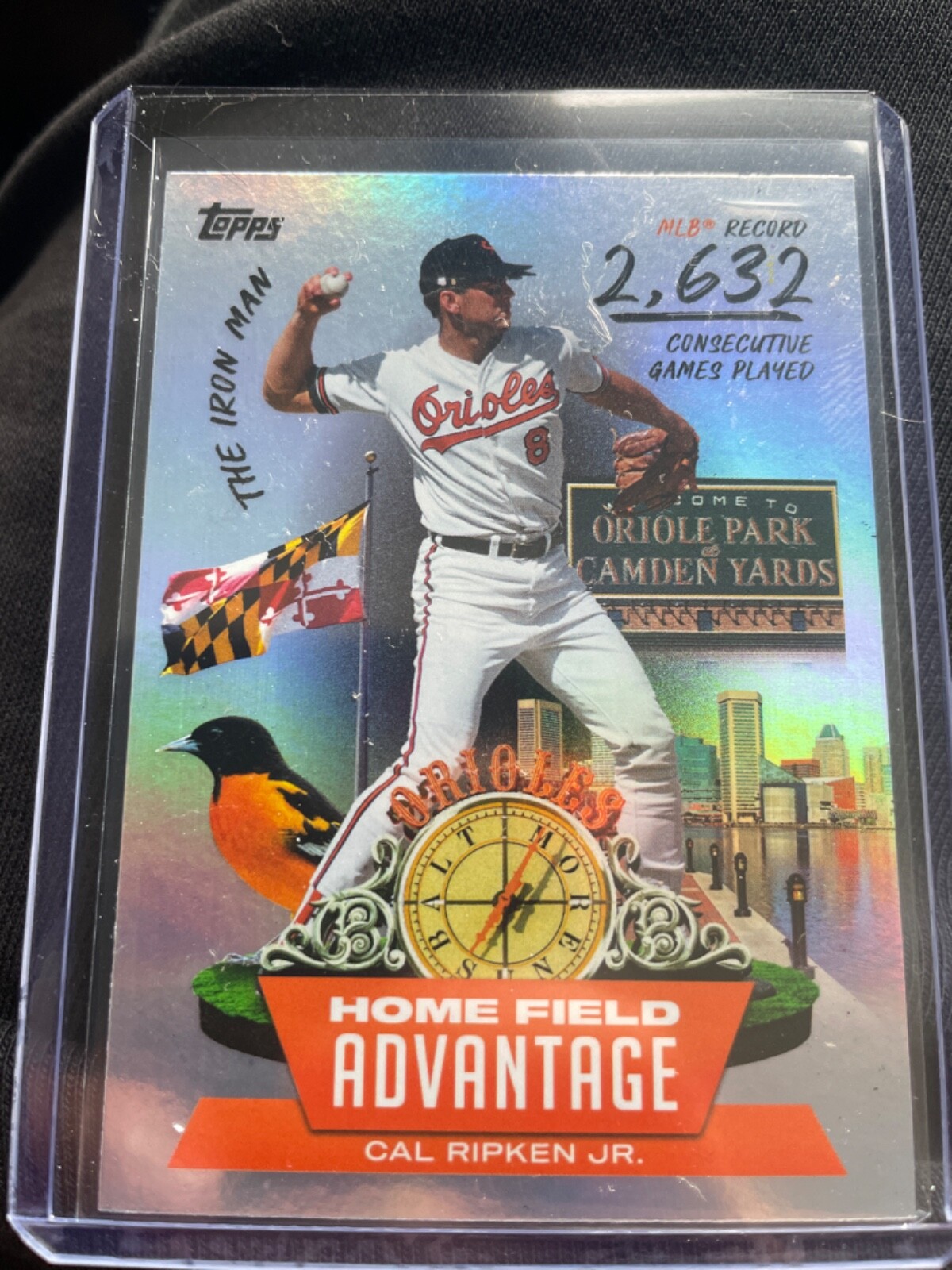 Cal Ripken Jr. 2022 Topps #LHA-2 Legendary Home Field Advantage