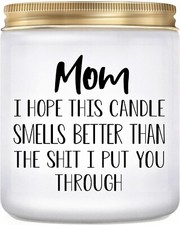 Mothers Day, Mom Day Gift, Funny Mom Day Candle,10 Oz scented candle, Brand New
