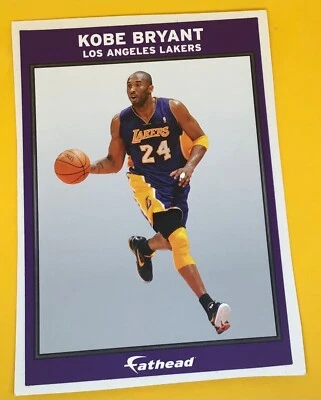 Kobe Bryant Lakers NBA Small Ad Panel Poster 6” x 4" Graphics wall - Image 1 of 4