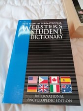 Webster's Student Dictionary International Encyclopedic Edition with Calculator