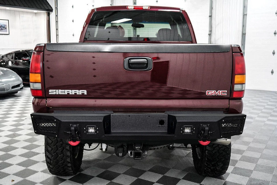 Vijay Fit 1999-2006 GMC Sierra 2500hd/3500 Steel Rear Bumper w/LED Light - Imagem 4 de 4