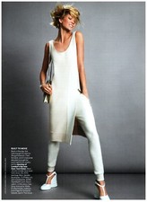 Karlie Kloss Cute Pinup Marc Jacobs Tank Dress Wedges magazine CLIPPIN photo