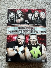 WWE Allied Powers: The Worlds Greatest Tag Teams (DVD, 2009 3 Disc-Set)