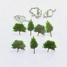 SUMMER TREE SCRAPBOOKING DECORATIVE BRADS EYELET OUTLET 8 PCS 2 DESIGNS