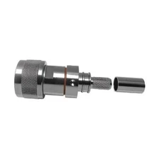 Times Microwave EZ-240-UM-X Type UHF Male Plug Straight EZ Style Connector