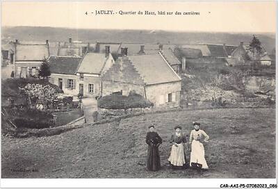 CAR-AAIP5-60-0419 - JAULZY - Quartier du haut, built on quarries - mine