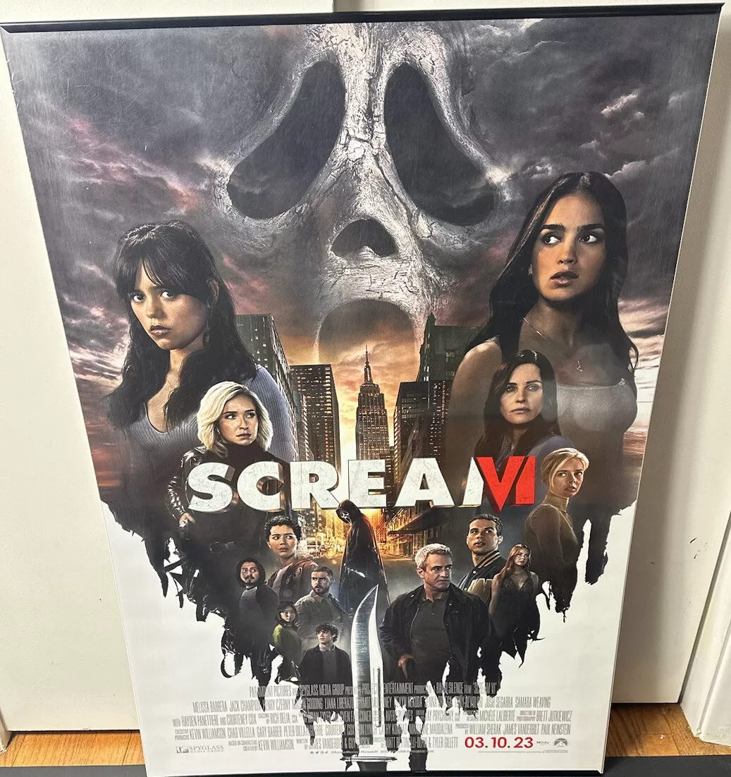  SCREAM 6 VI MOVIE POSTER 2 Sided ORIGINAL FINAL 27x40: Posters  & Prints