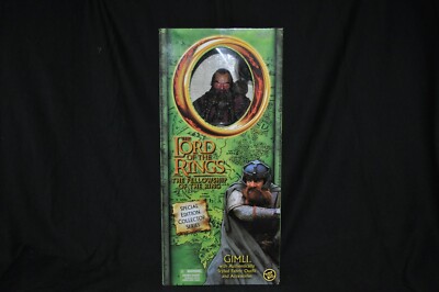 2002 Toy Biz - Lord Of The Rings The Fellowship Of The Ring - 12'' Gimli Figure