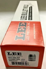 LEE 90234 452-200-RF 2-CAVITY BULLET MOLD 45 ACP, 45 Auto Rim, 45 Long Colt