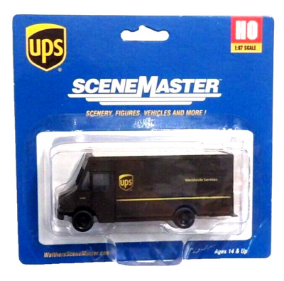 HO Walthers SceneMaster 949-12100 UPS United Parcel Service Morgan Step Van