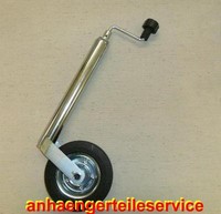 Knott StüTzrad AnhäNger 48Mm Wohnwagen Bugrad 150Kg Schwerlast Trailer Vollgummi