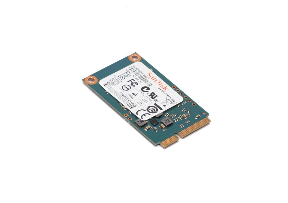 Sandisk SDSA5DK-032G-1016 32GB SSD I100 MLC SATA 6Gbps mSATA