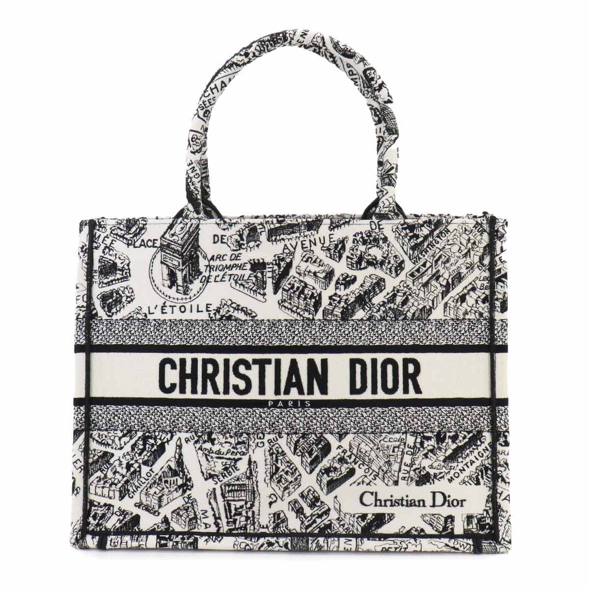Christian Dior Plan de Paris Book Tote Bag Medium Canvas White Black 90249116 | eBay Christian Dior Plan de Paris Book Tote Bag Medium Canvas White Black 90249116 | eBay
