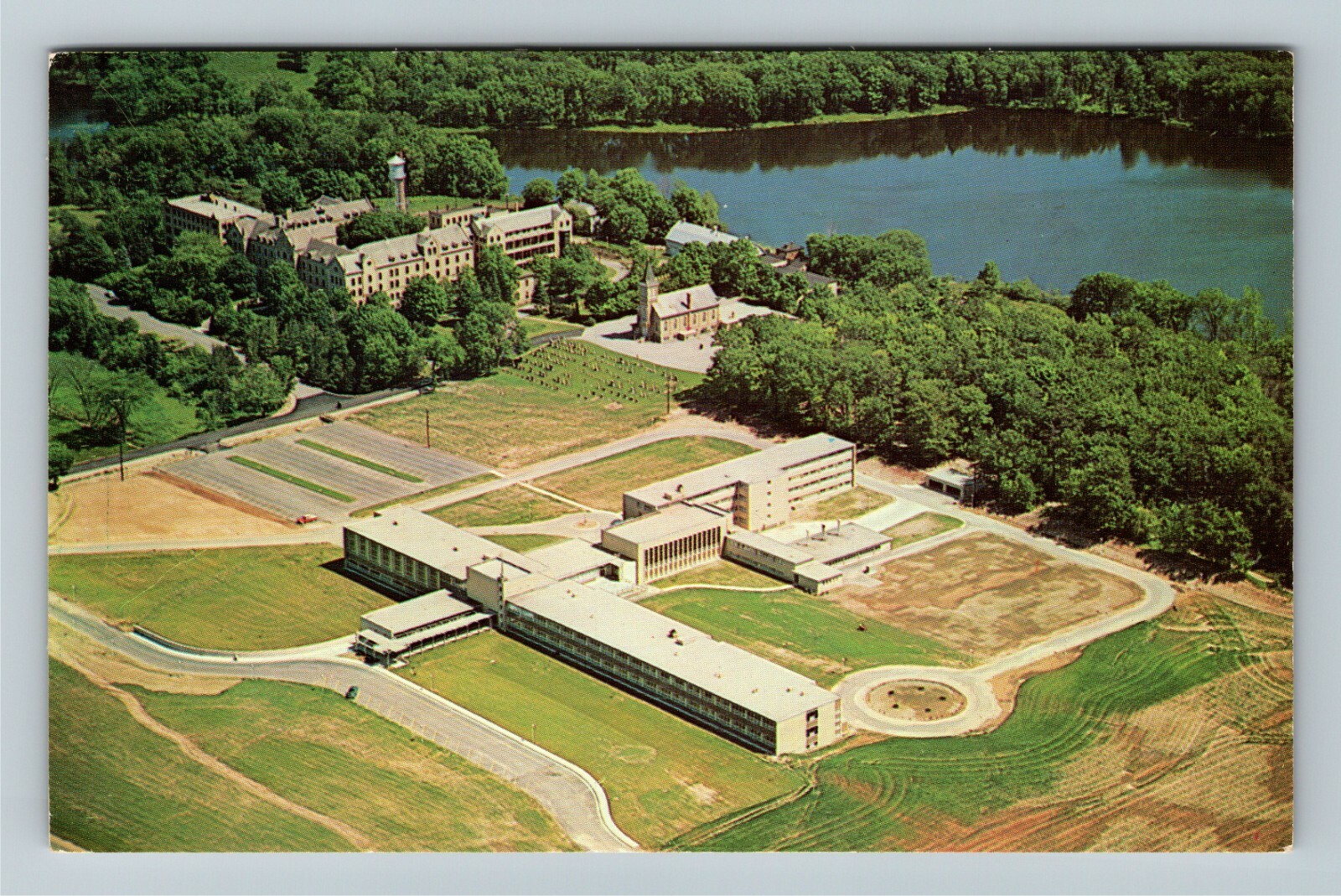 Купить Manitowoc WI, Holy Family Convent And College, Wisconsin Б/У на