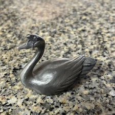 Hudson Pewter 1993 Noahs Ark Swan Miniature Figurine 7374