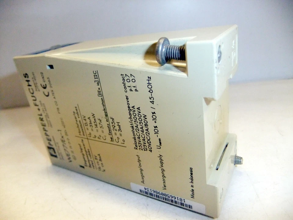 Pepperl Amplifier WE77/EX-1 129199 - Image 3 of 3