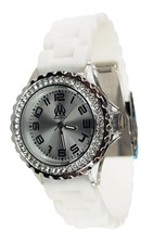 Olympique Marseille Football Watch Ladies Silicone Strap Wrist Watch Womens
