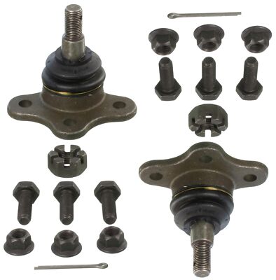 Pair Set 2 Front Upper Moog Susp Ball Joints For Acura SLX Honda Passport Isuzu