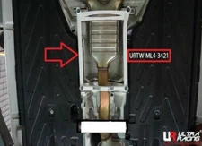 For Mercedes Benz C43 W205 3.0T 4WD 2016 Ultra Racing 4 Points Middle Lower Bar