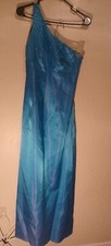 Windsor One-Shoulder Gown, Long Length Formal Dress Size 1 / 2